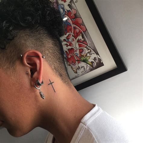 guy tattoo behind ear|101 Best Behind Ear Tattoo Male Ideas You’ll Have To See To